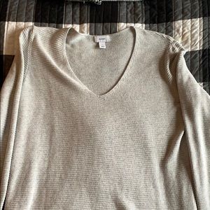 Old Navy V Neck Tunic Length Sweater